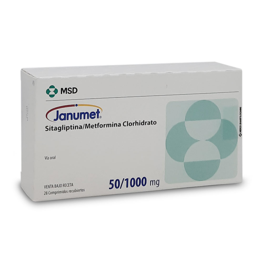 JANUMET 50/1000 MG.X 28 COMP.