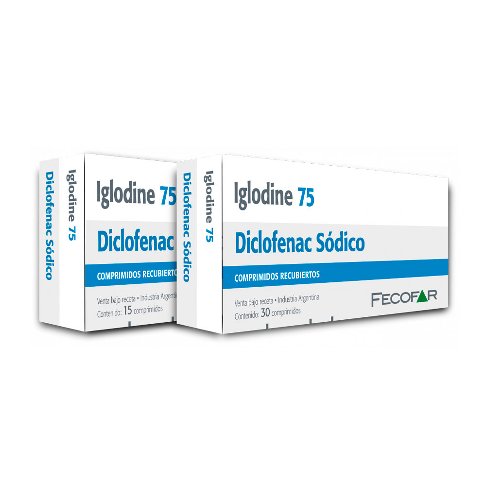 IGLODINE 75 MG.X 15 COMP.