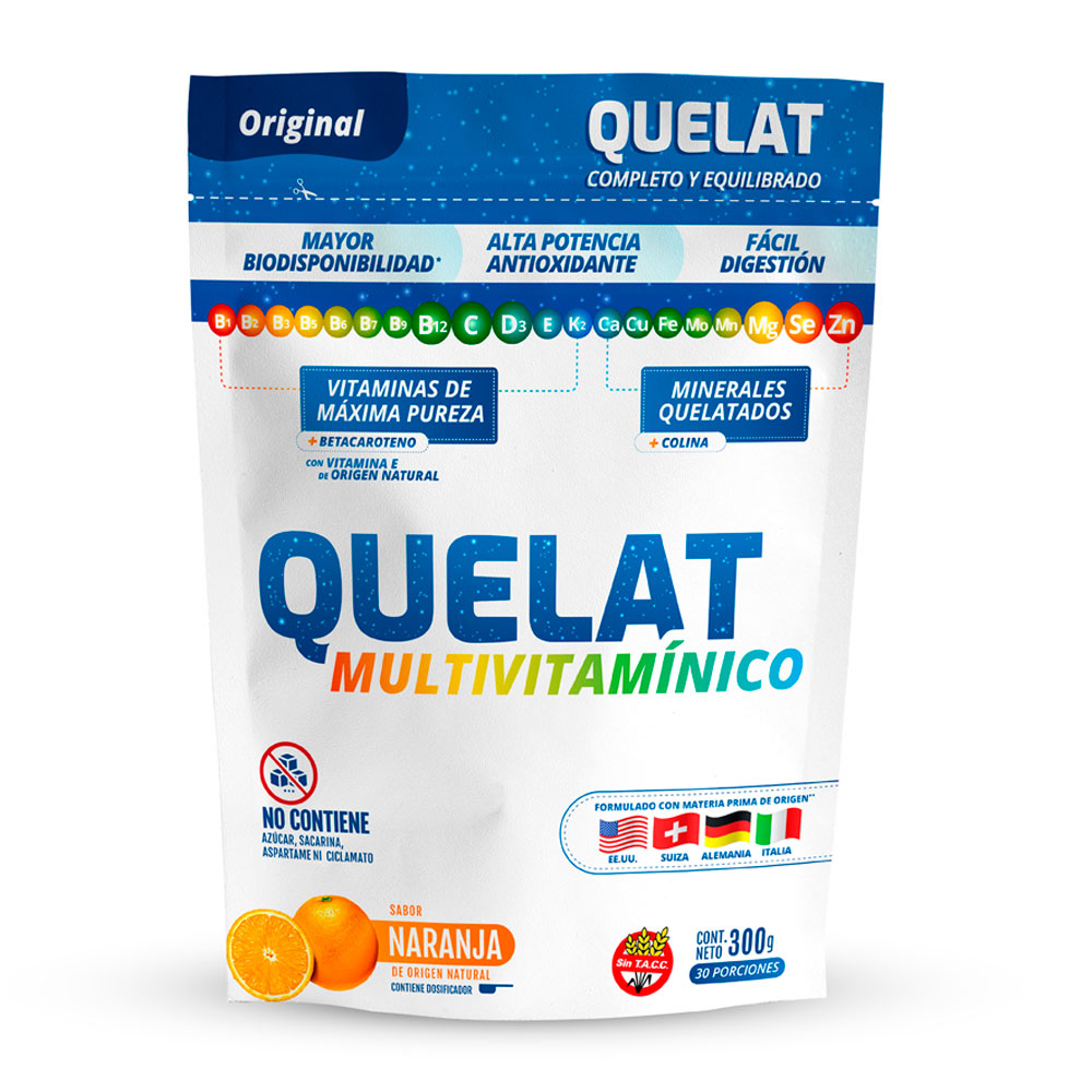 QUELAT MULTIVITAMINICO x 300 G