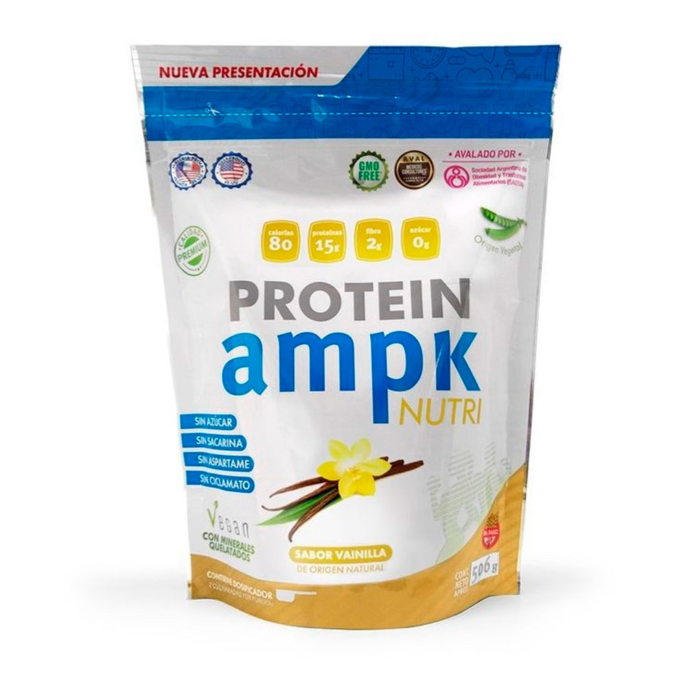 AMPK NUTRI VEGAN VAINILLA X 506GR