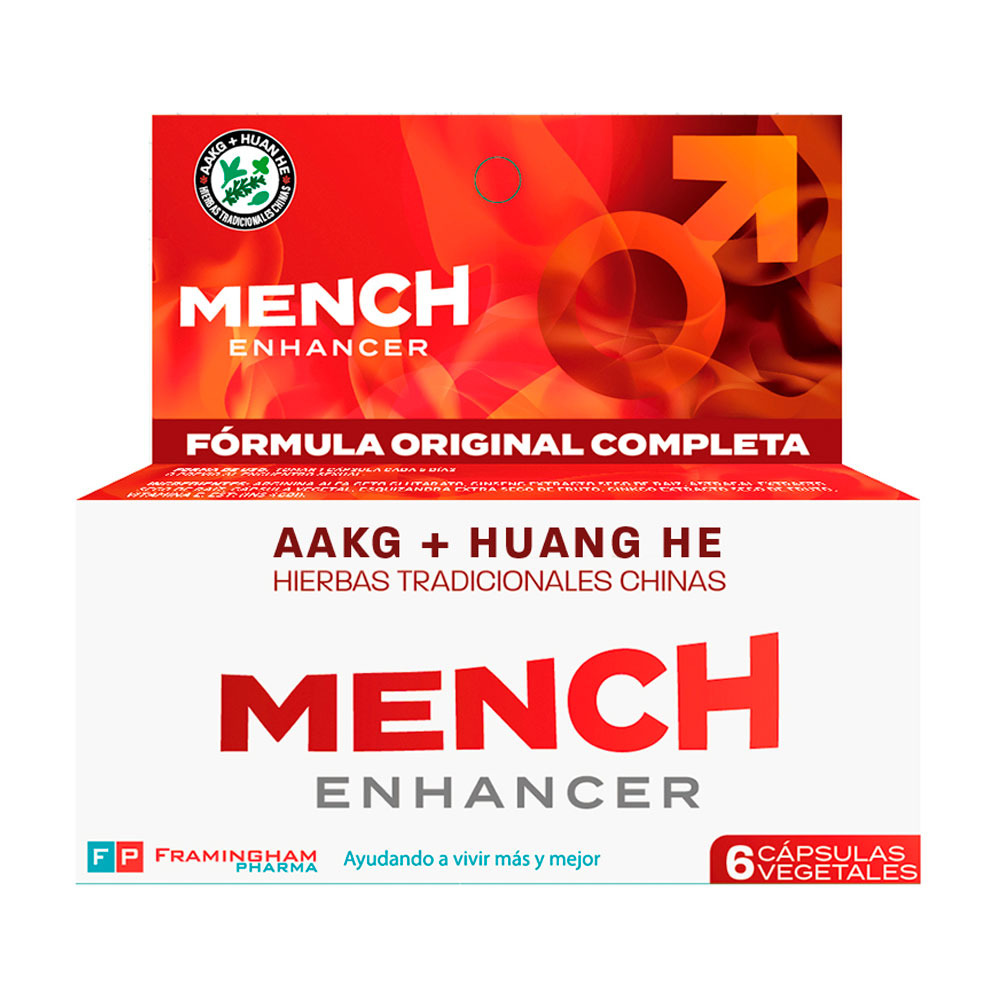MENCH ENHANCER X 6 CAPS.