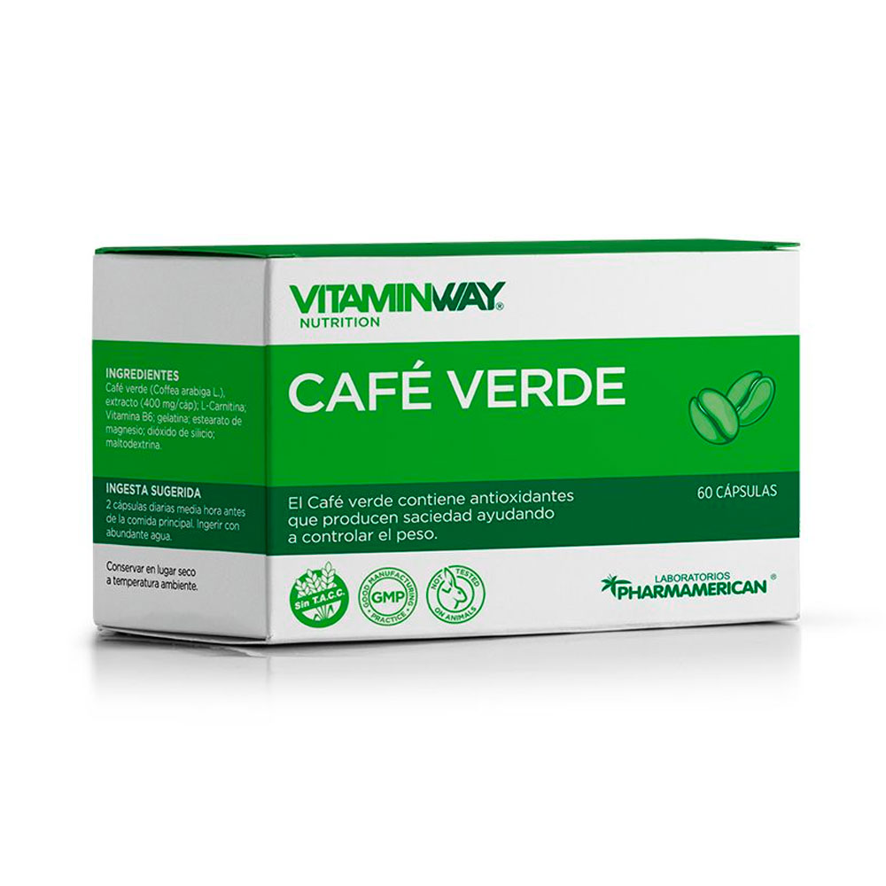 VITAMIN WAY CAFE VERDE 60 CAPSULAS