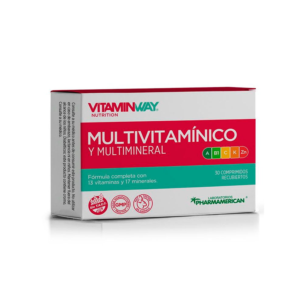 VITAMIN WAY MULTIVITAMINICO 30 COMPRIMIDOS