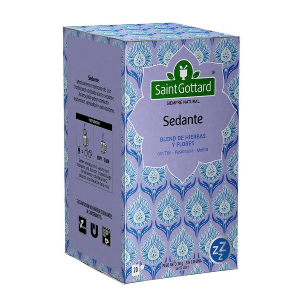 SAINT GOTTARD SEDANTE 20 SAQUITOS