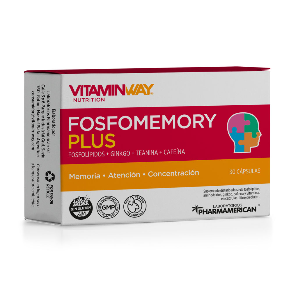 VITAMIN WAY FOSFOMEMORY PLUS X 30 CAPS.