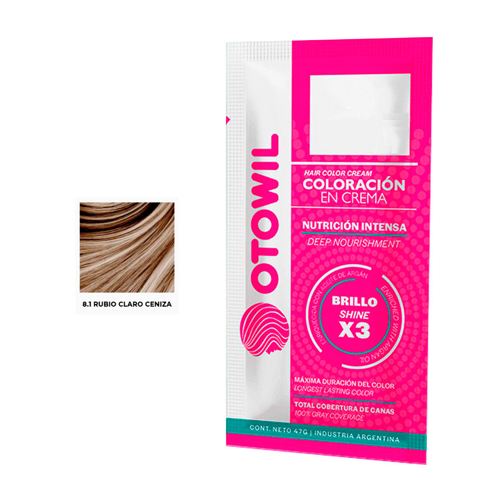OTOWIL SACHET 8.1 RUBIO CLARO CENIZA
