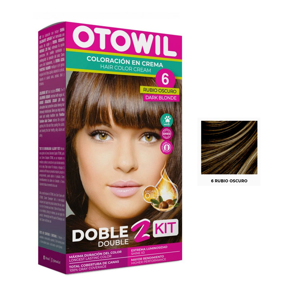OTOWIL KIT 6 RUBIO OSCURO