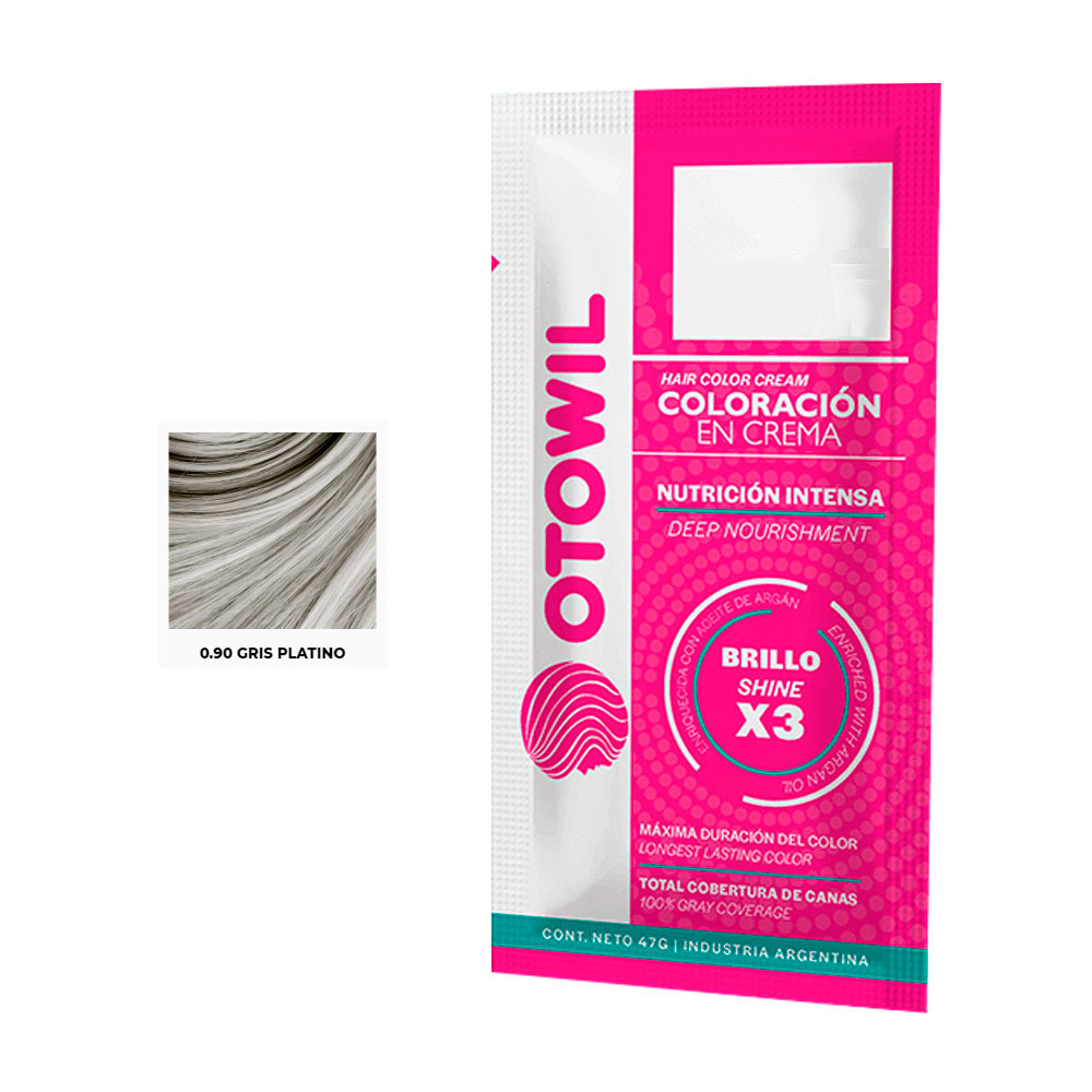 OTOWIL SACHET 0.90 GRIS PLATINO