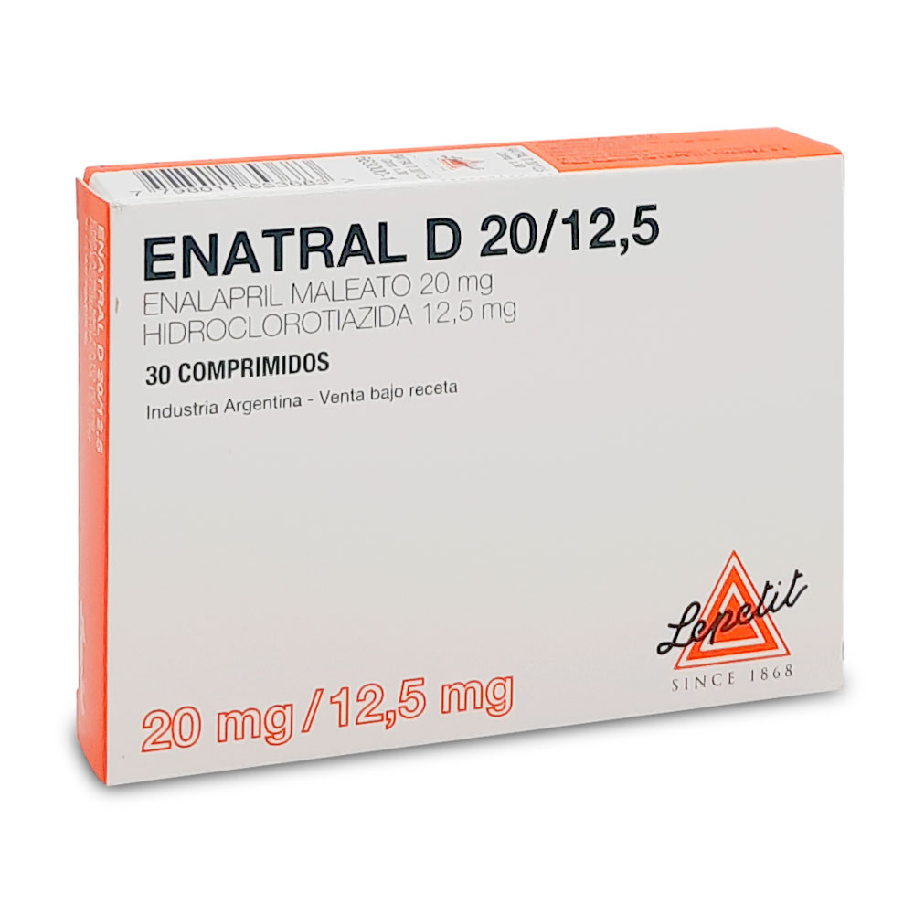 ENATRAL D 20/12,5 MG X 30 COMP.