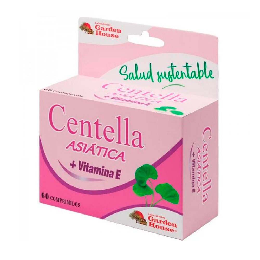 CENTELLA ASIATICA+VIT E 50 X 60 COMP.GARDEN HOUSE