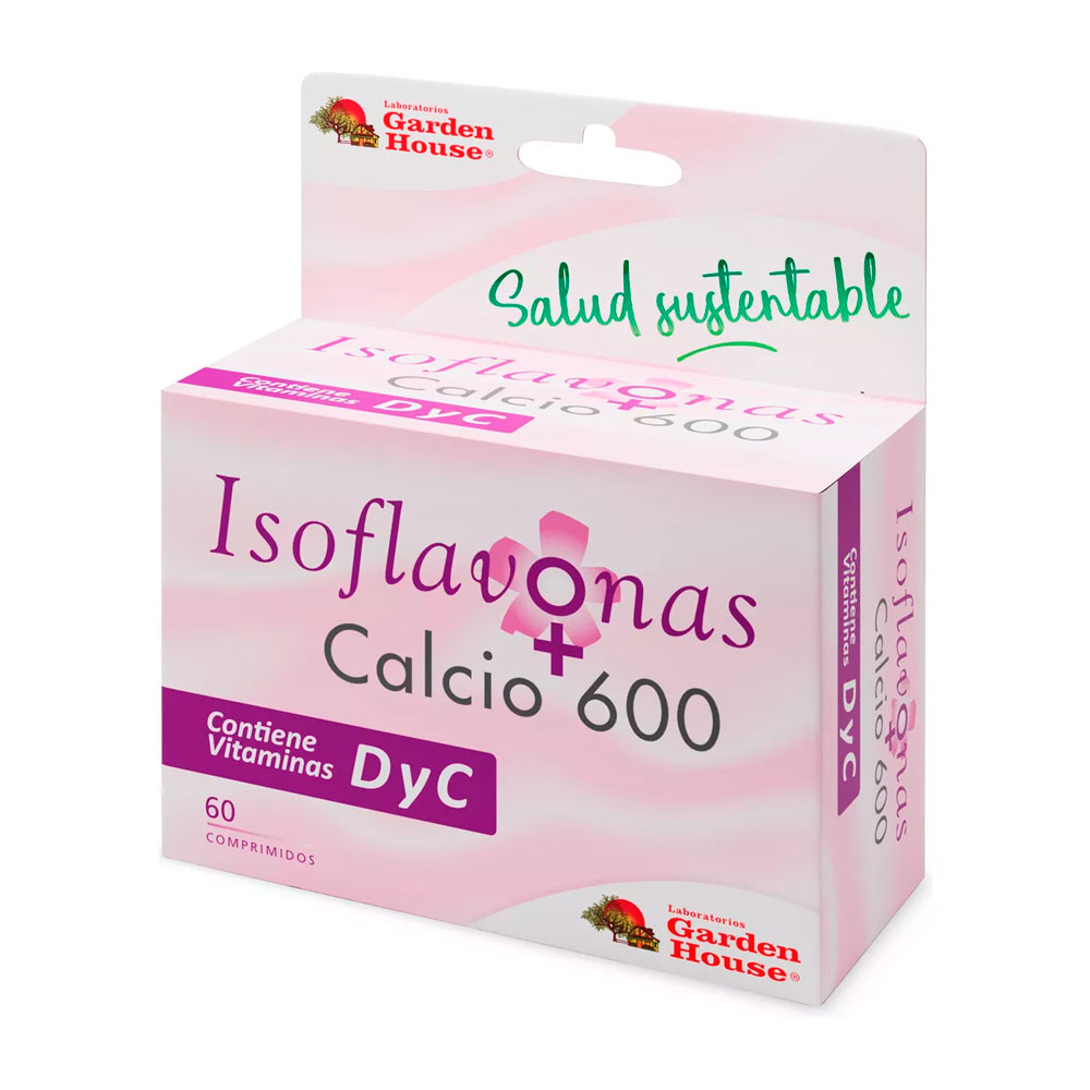 ISOFLAVONAS SOJA+CALCIO 600 X20 COMP.GARDEN HOUSE