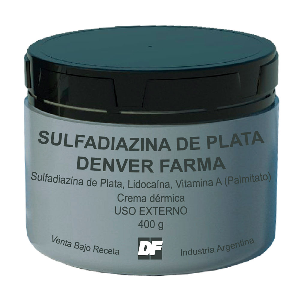 SULFADIAZINA DE PLATA DF X 400 GR.