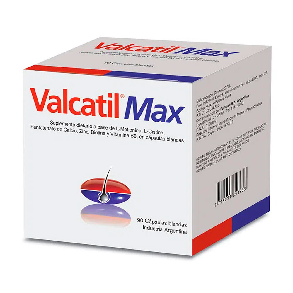 VALCATIL MAX X 90 CAPS.BLANDAS