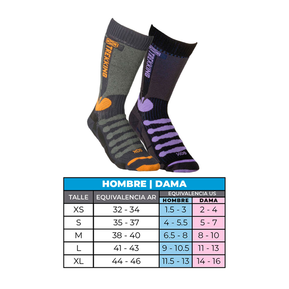 SOX MEDIA DEPORTIVA TREKKING PREMIUM IN-FLEX T.S