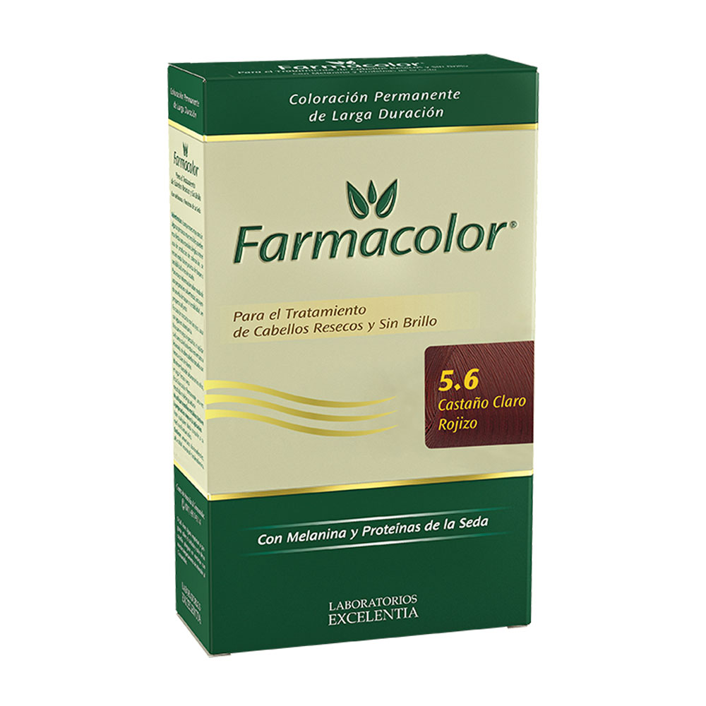 FARMACOLOR KIT 5.6 CASTAÑO CLARO ROJIZO