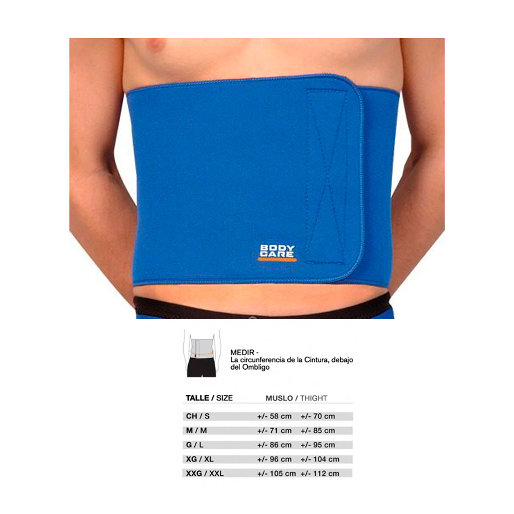 BODY CARE FAJA LUMBAR NEOPRENE 28cm S