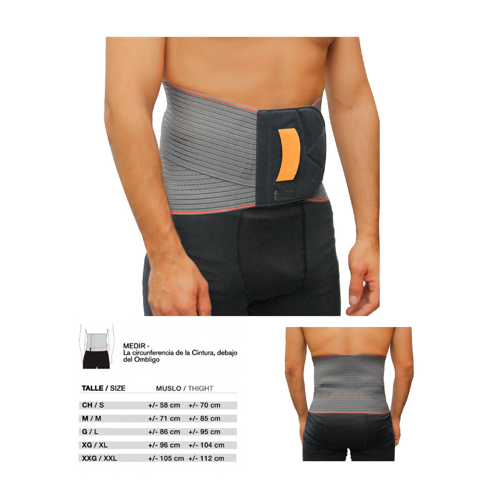 BODY CARE FAJA SACRO LUMBAR XL