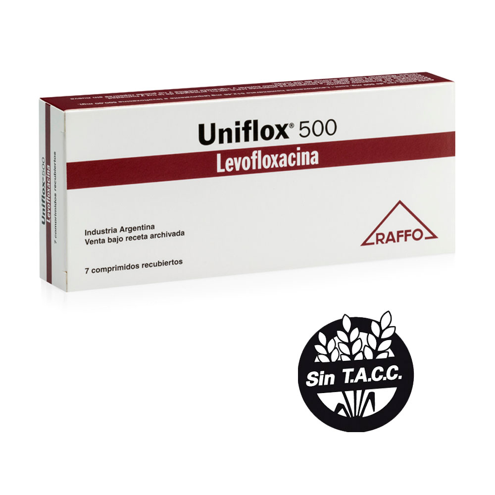 UNIFLOX 500 MG.X 7 COMP.