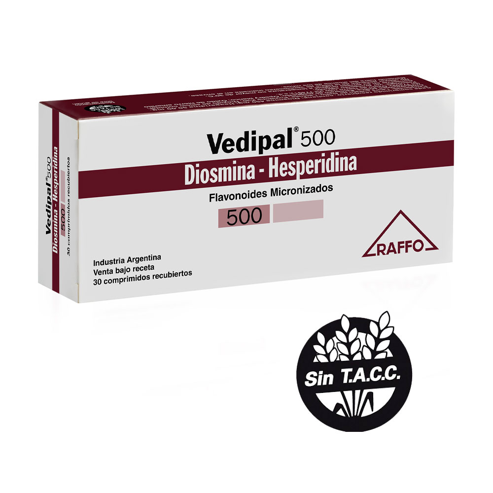 VEDIPAL 500 MG. X 30 COMP.