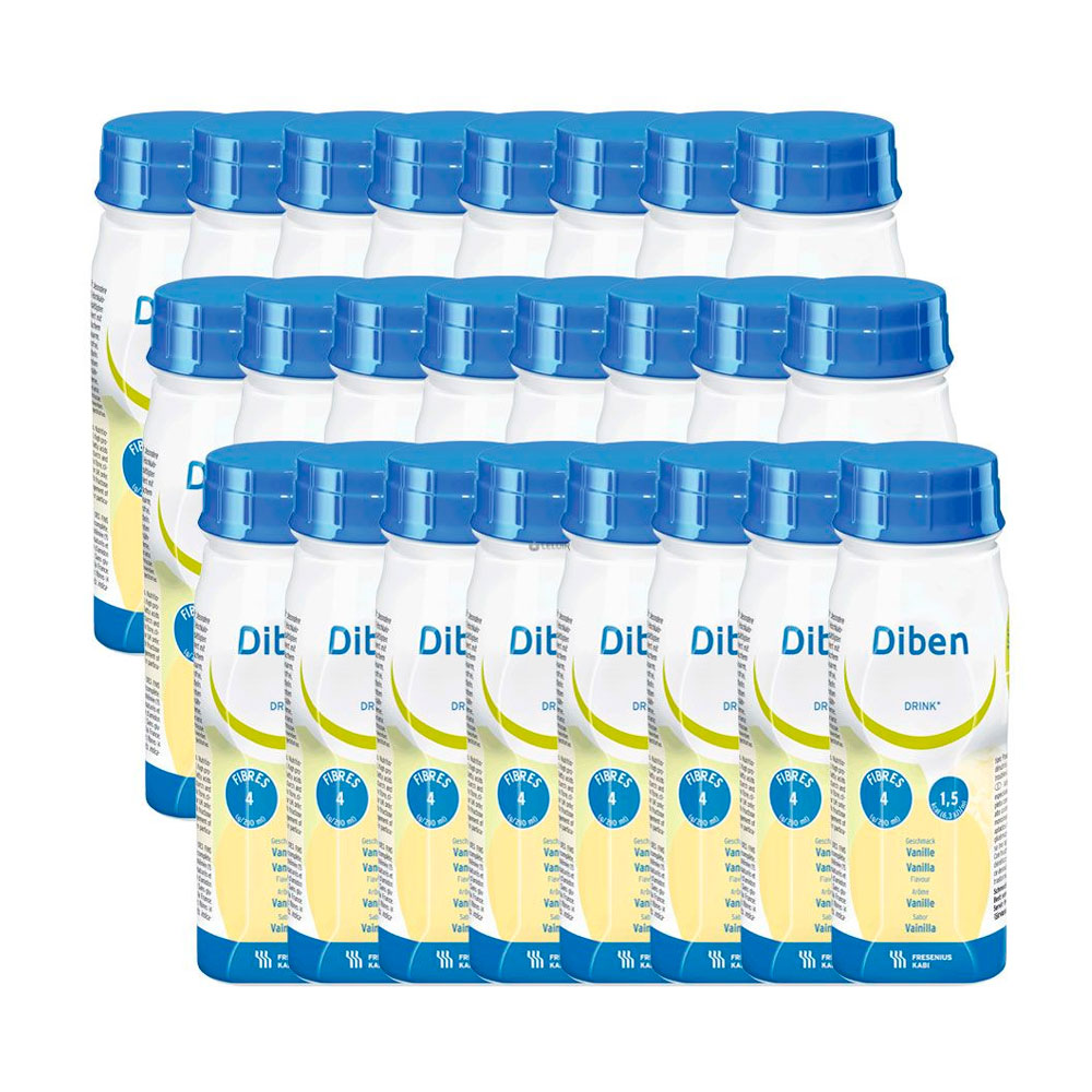 DIBEN DRINK VAINILLA 200ML PACK X 24 BOTELLAS
