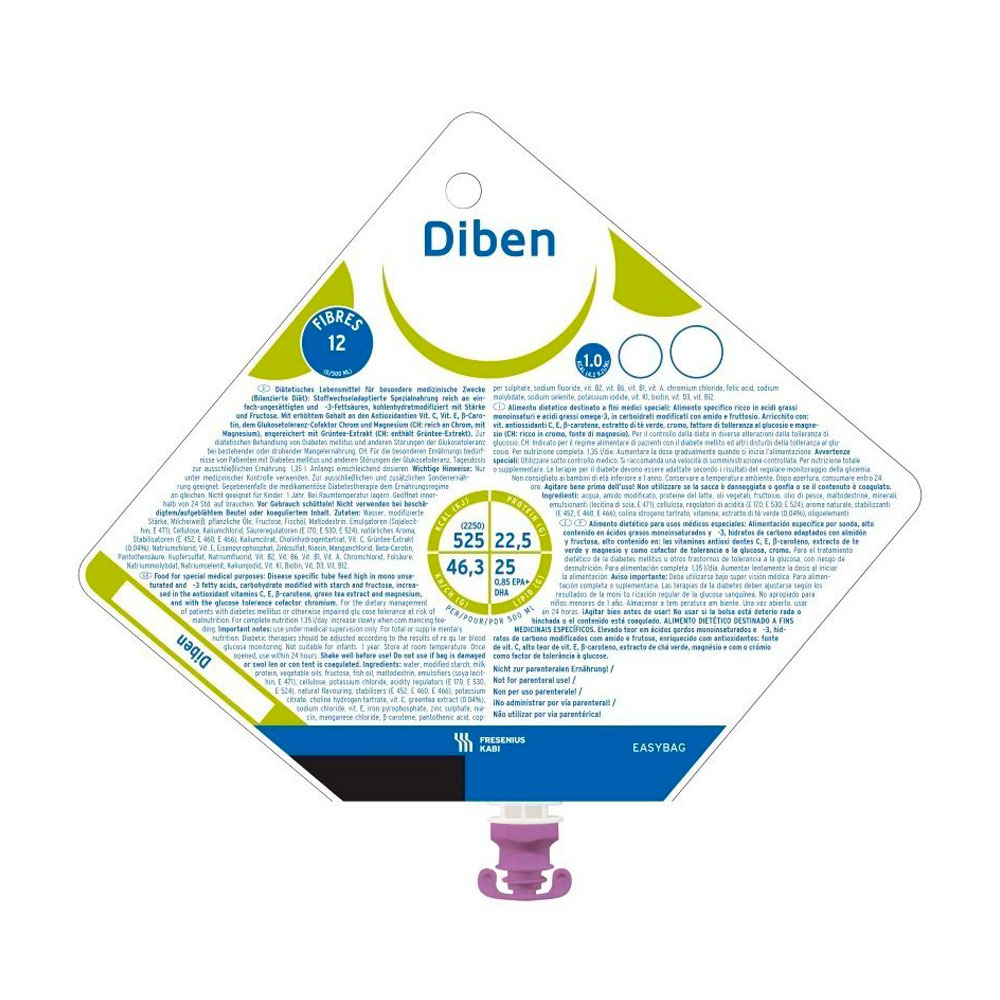 DIBEN EASYBAG ALIMENTO ENTERAL 500ML