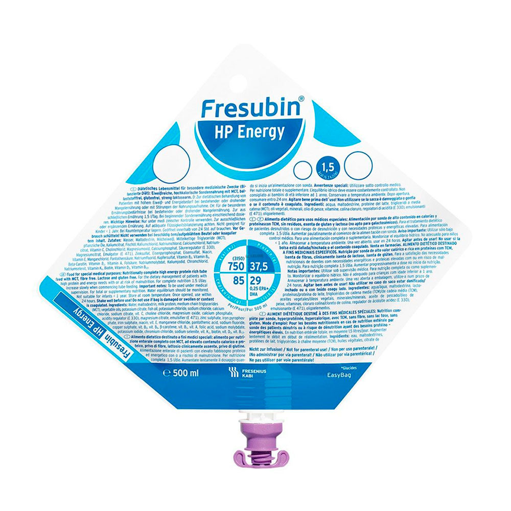 FRESUBIN HP ENERGY EASYBAG ALIMENTO ENTERAL 500ML