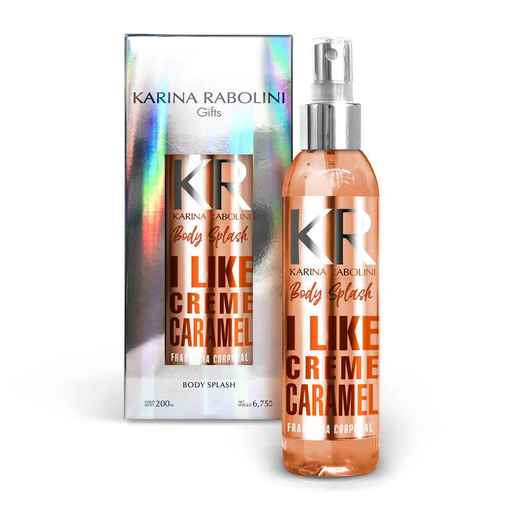 KARINA RABOLINI BODY SPLASH CREAM CARAMEL 200ml