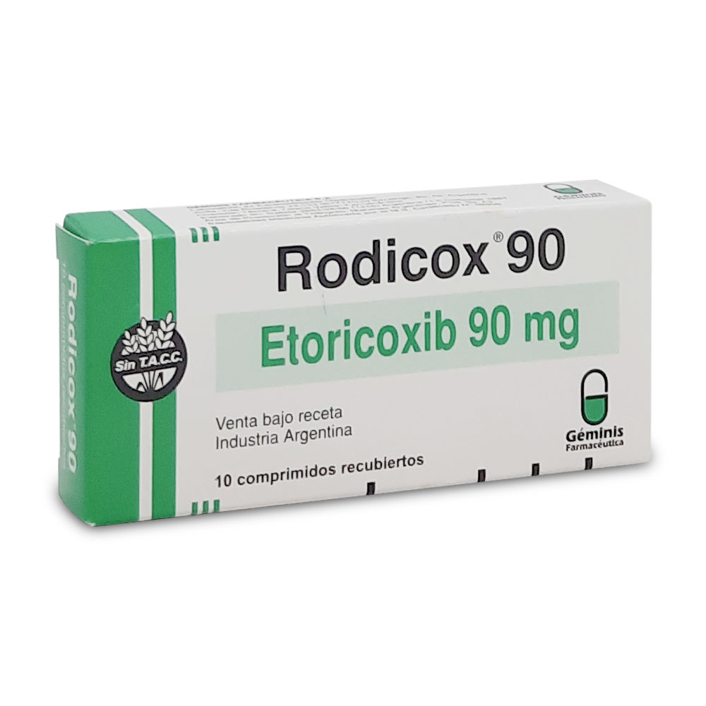 RODICOX 90 MG X 10 COMP.