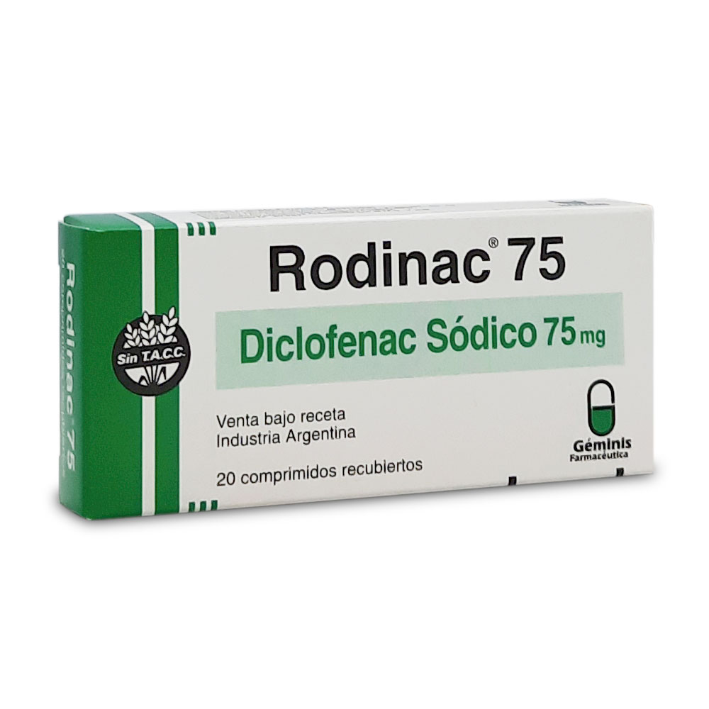 RODINAC 75 X 20 COMPRIMIDOS