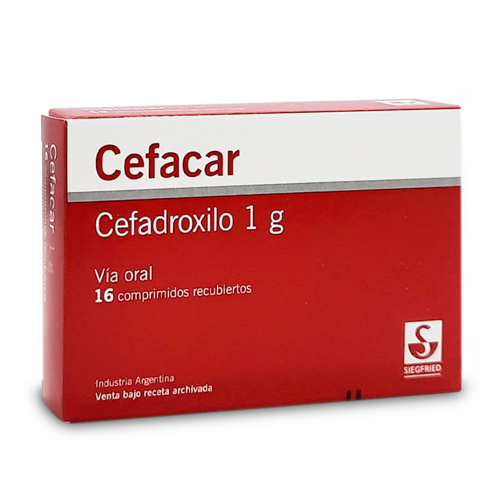 CEFACAR 1000MG.X 16 COMP.