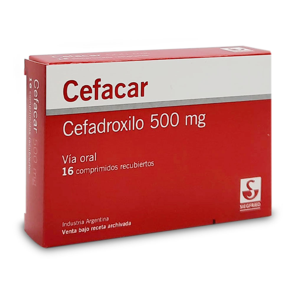 CEFACAR 500MG.X 16 COMP.