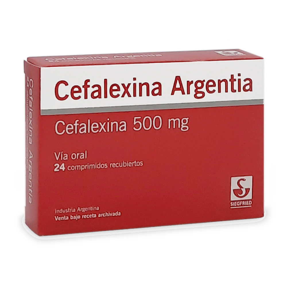 CEFALEXINA ARG. 500x 24 COMP.