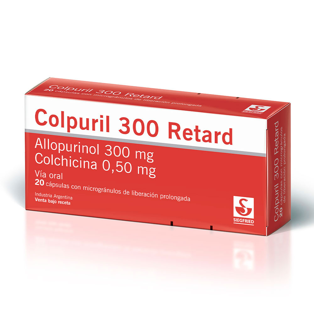 COLPURIL 300 MG RETARD X 20