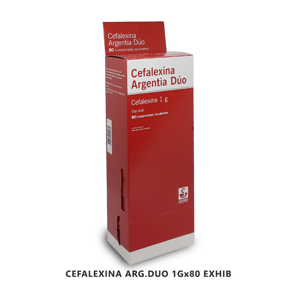 CEFALEXINA ARG.DUO 1Gx80 EXHIB