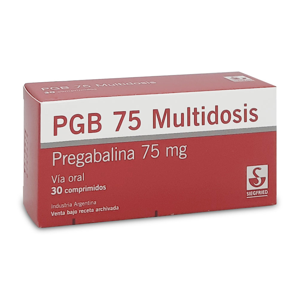 PGB 75 MG.X 30 COMP.MULTID.