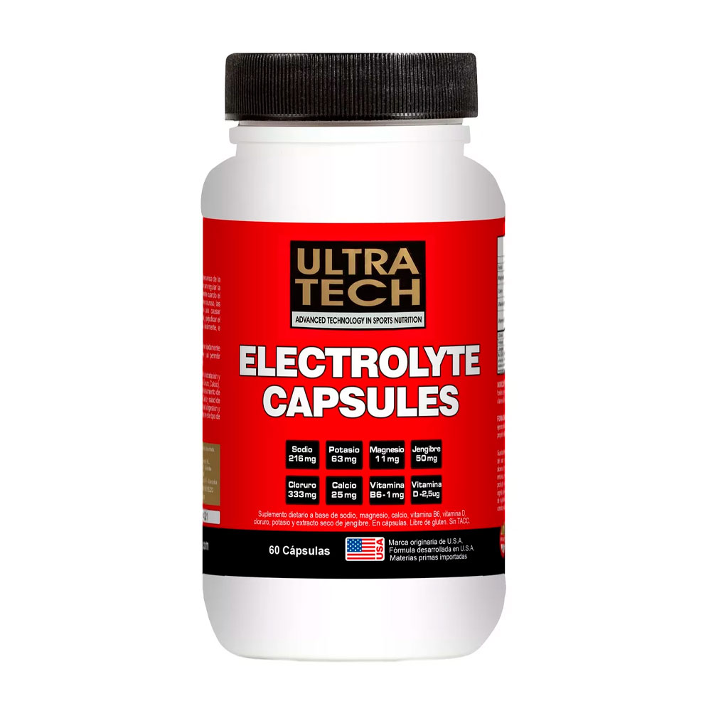 ULTRA TECH ELECTROLYTES 60 CAPS.