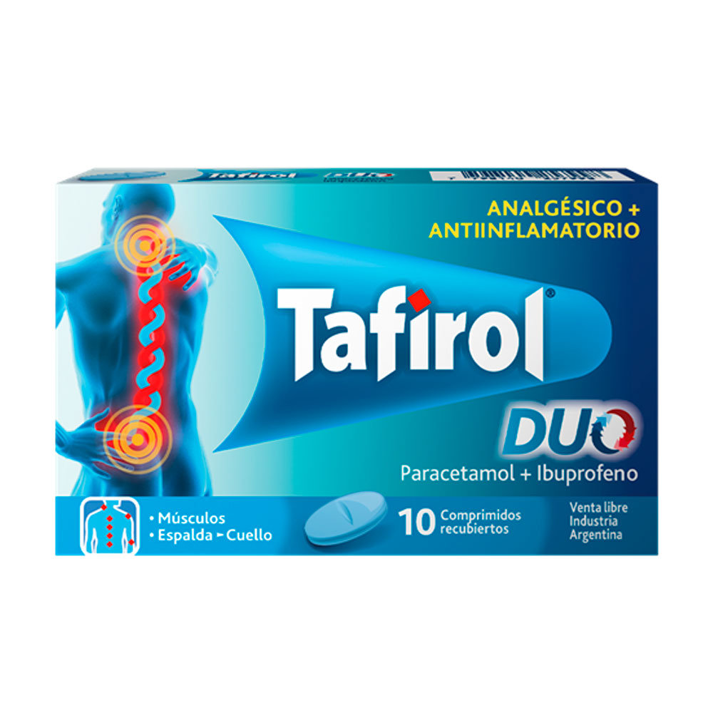 TAFIROL DUO X 10 COMP.