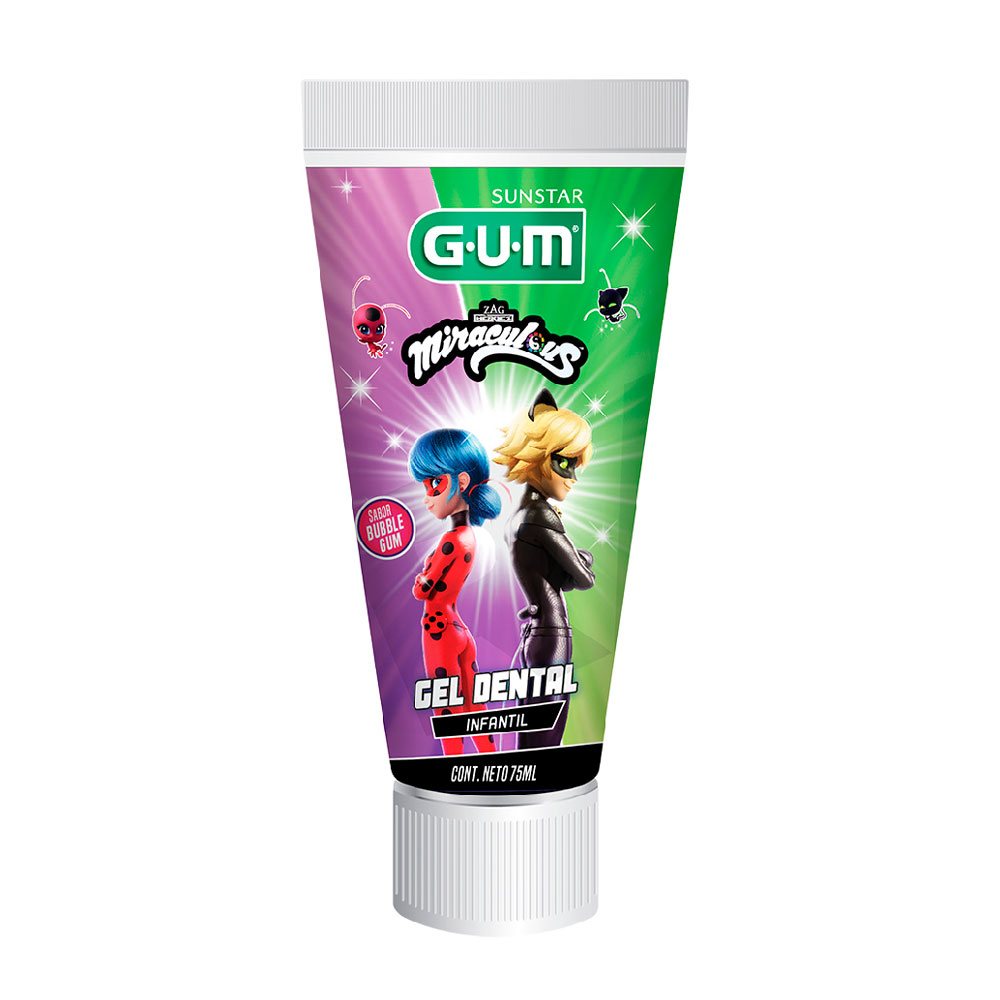 GUM PASTA DENTAL INFANTIL MIRACULOUS 100gr