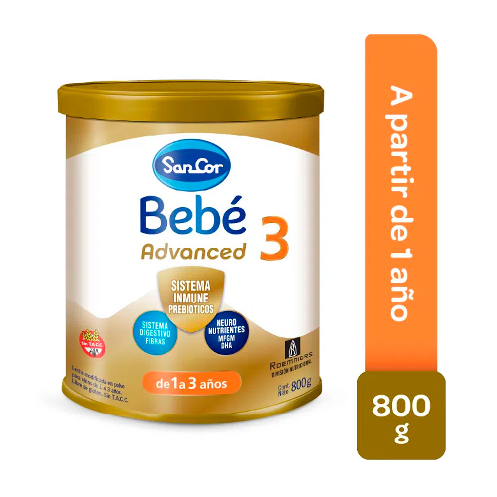 SANCOR BB 3 ADVANCED X 800GR.