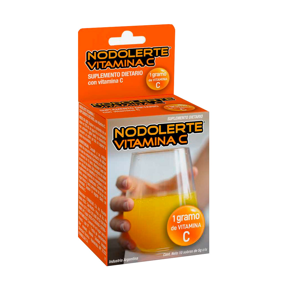 NODOLERTE VITAMINA C x 10 SOBRES
