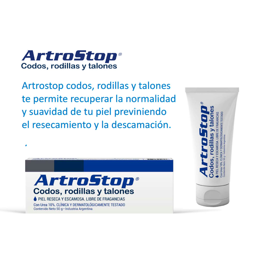 ARTROSTOP CODOS,RODILLAS Y TALONES CR.X 50GR.
