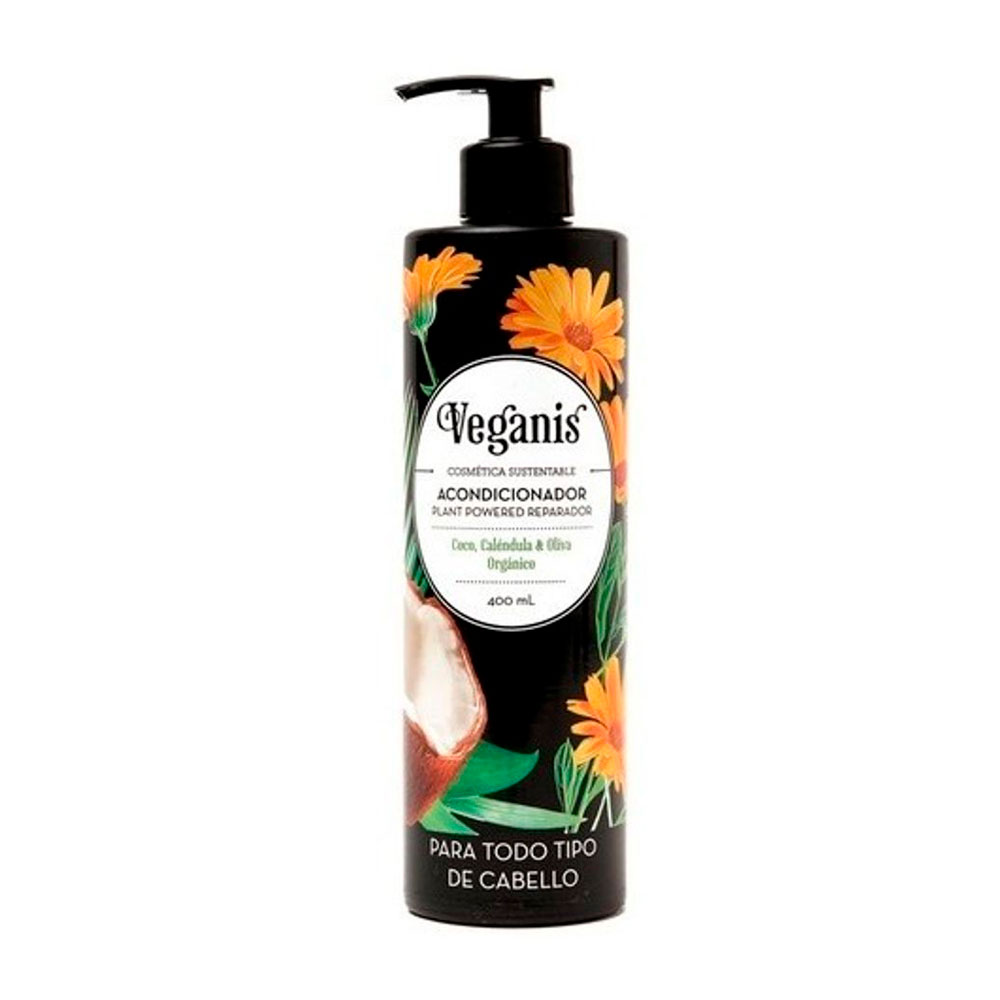 VEGANIS ACONDICIONADOR COCO,CALENDULA,OLIVA 400ml