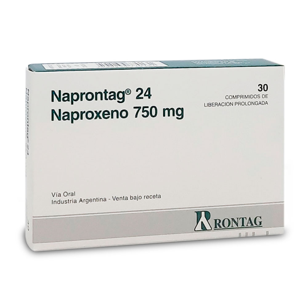 NAPRONTAG 24 750 MG X 30 COMP