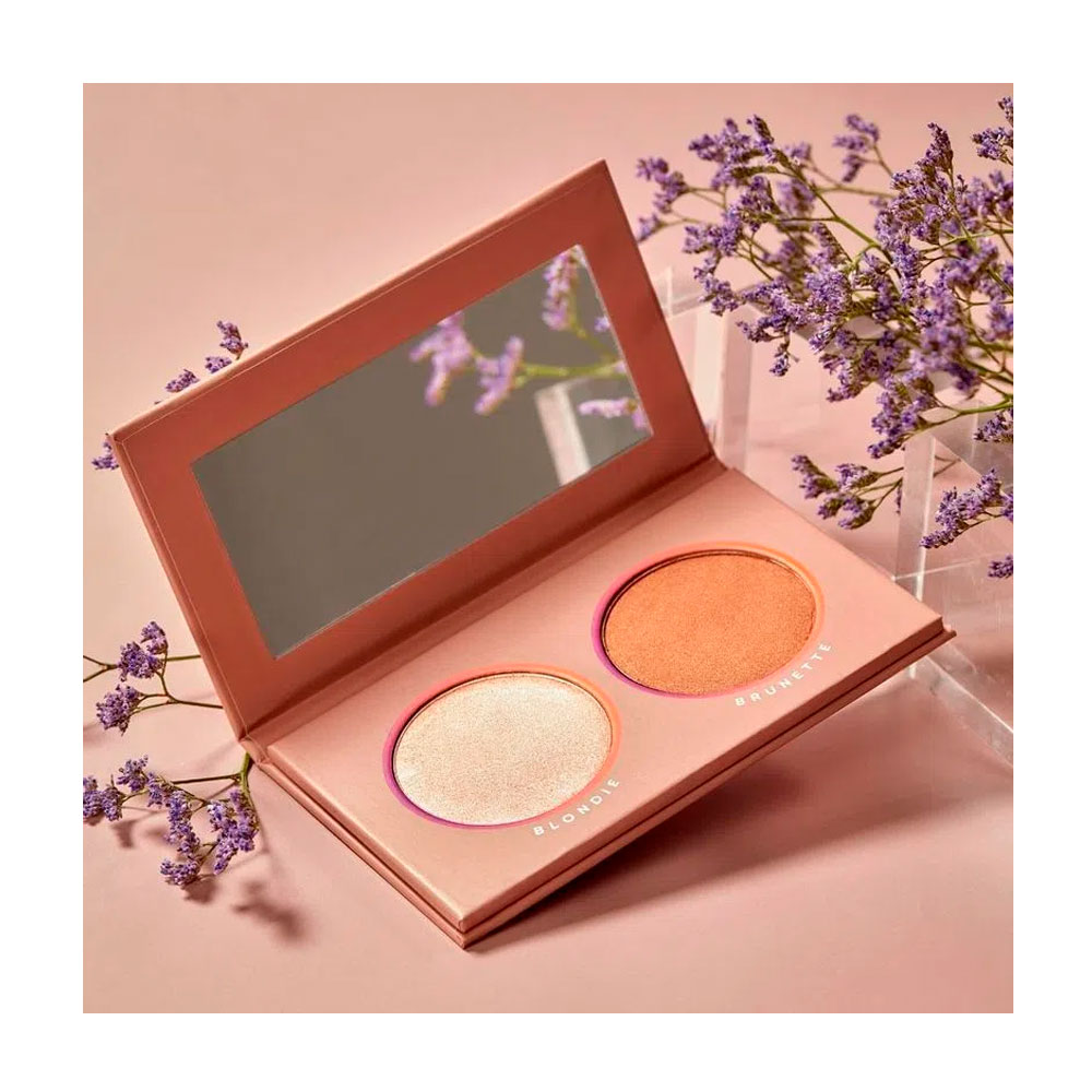 BROWN BEE PALETA GLWLICIOUS ILUMINADOR+BRONZER