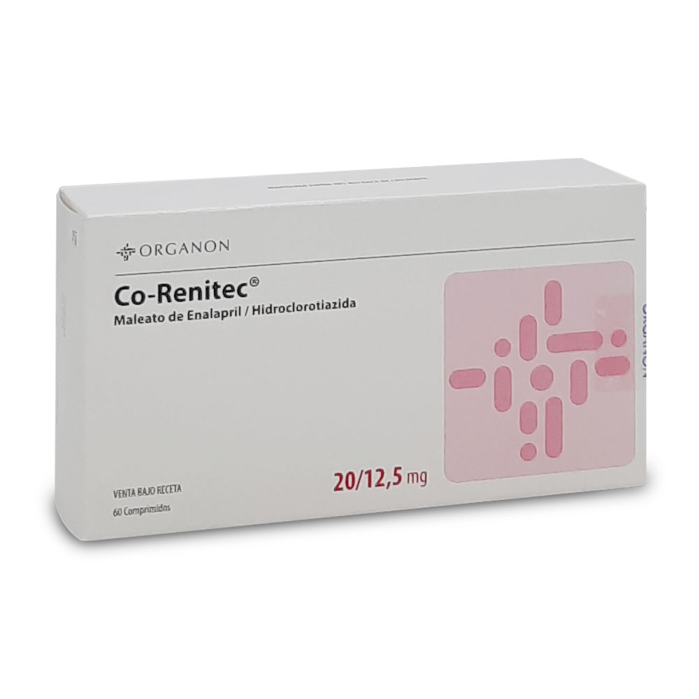 CO-RENITEC 20/12,5MG X 60 COMP