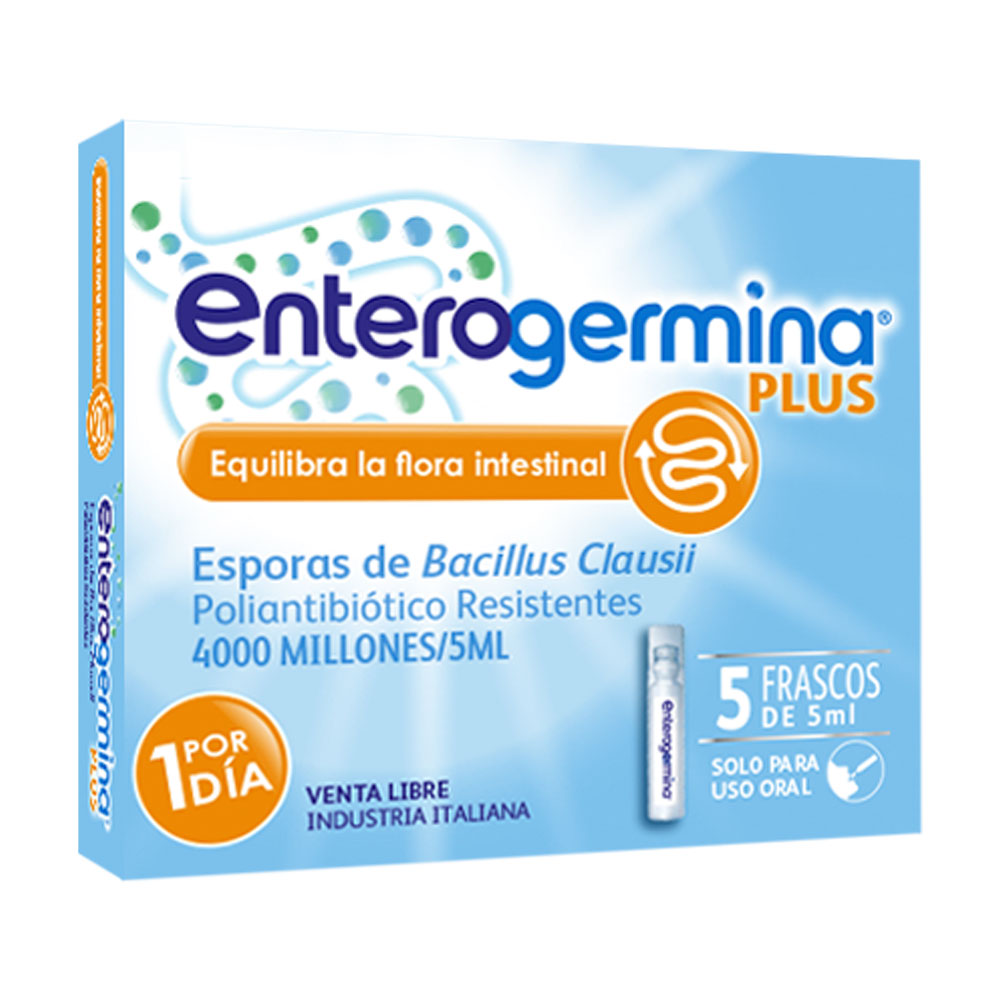 ENTEROGERMINA PLUS A.BEB 5x5ml