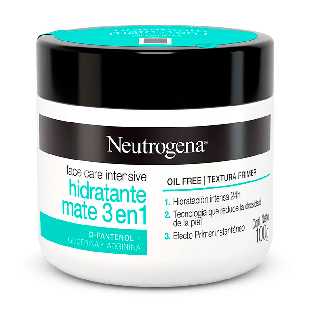 NEUTROGENA FACIAL CARE HIDRATANTE MATE 3en1 100ml