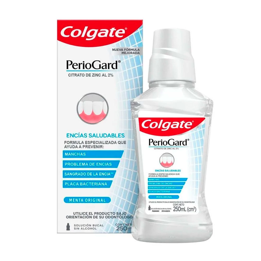 COLGATE ENJUAGUE BUCAL PERIOGARD 250ml