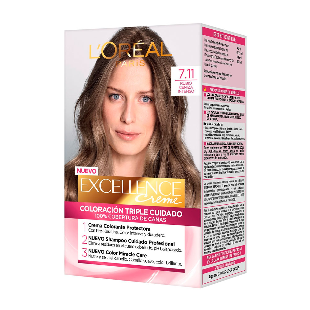 EXCELLENCE KIT 7.11 RUBIO CENIZA PROFUNDO