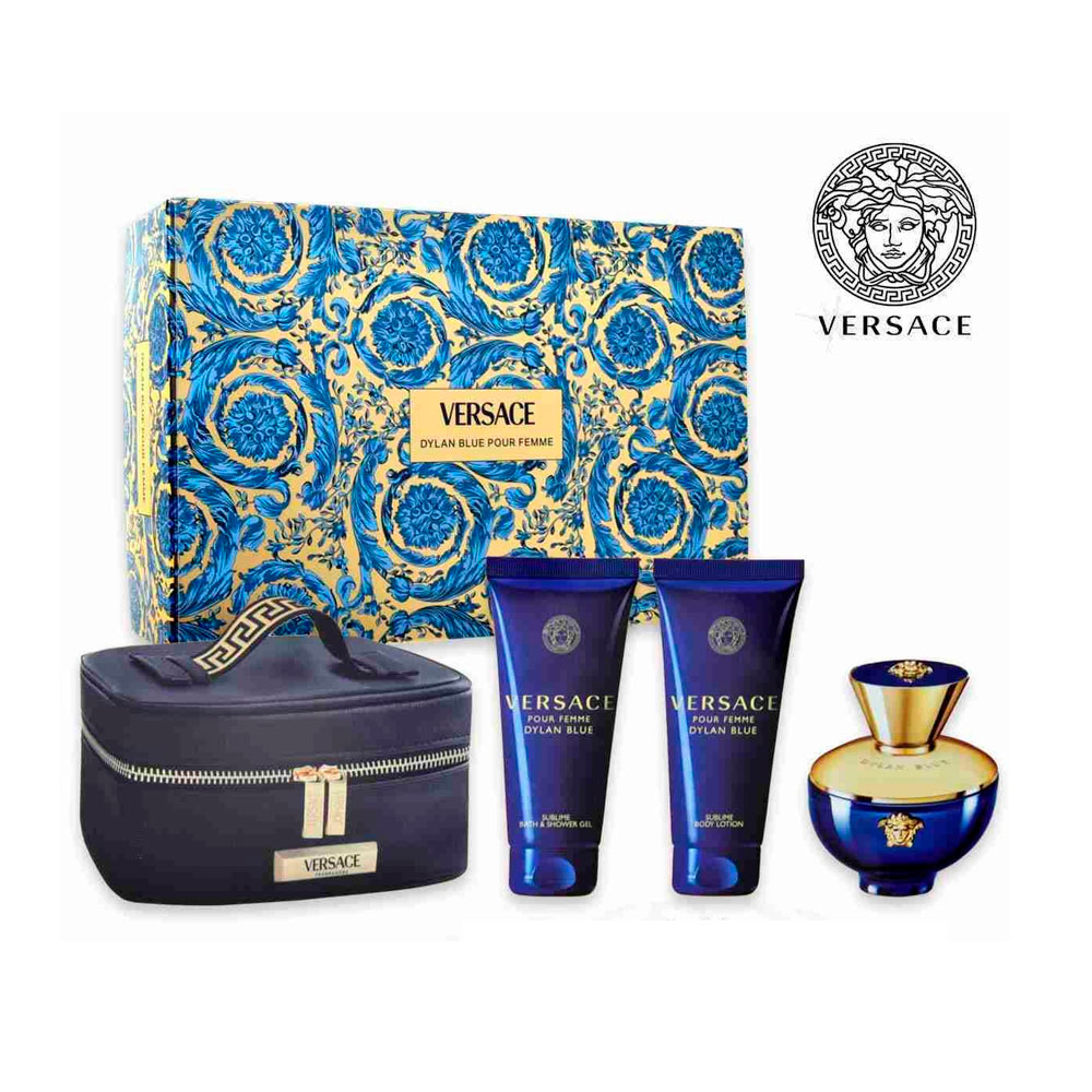 VERSACE DYLAN BLUE P.FEMME EDP 100+B.L+SW G+NECES